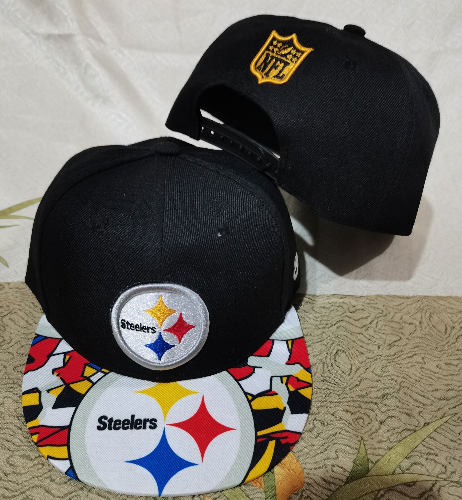 2022 NFL Pittsburgh Steelers #1 hat GSMY
